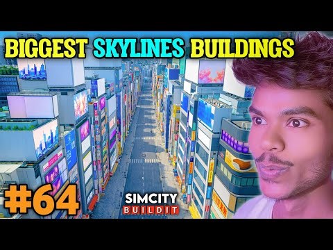Most Biggest Buildings in My City 🏙 Tokyo Town Buildings Simcity Buildit