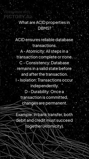 What are ACID Properties in DBMS? | Explained with Simple Examples
