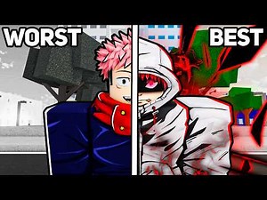 Testing The BEST & WORST Movesets in Jujutsu Shenanigans