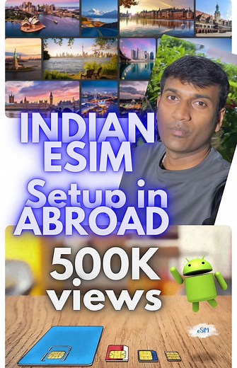 374K views · 3.7K reactions | e SIM Configuration | Airtel | Abroad | Mobile . . . . . . . . #esim #setup #configuration #mobile #abroad #foriegn #iphone #apple #android #ios #india #airtel #esimindia | Manoj Kumar | Facebook