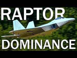 DOMINATING THE SKY With The F-22 Raptor RC Plane (Freewing F-22 90mm)