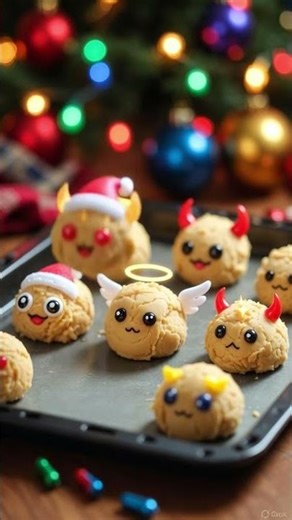 Crazy Christmas Cookie Dance 🍪💥🎄 #christmas #cookies #cute #funny #cake