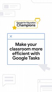 How much can you accomplish using #GoogleTasks? The limit does not exist ✨Take a page from Nicole Lloyd, a Google for Education Champion, to see how you can make classroom life more efficient for you & your students in under 90 seconds. Get started: goo.gle/4efJ1nT #GoogleEdu #GoogleChampions | Google for Education