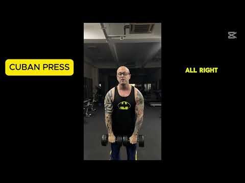 How to Get BIGGER Shoulders? Try the Dumbbell Cuban Press