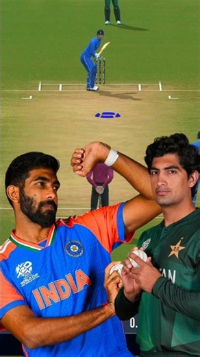 Who’s the Faster & Deadlier? 😱 Bumrah vs Naseem | #RC24 #Shorts