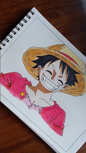 ✨ Simple Luffy Sketch