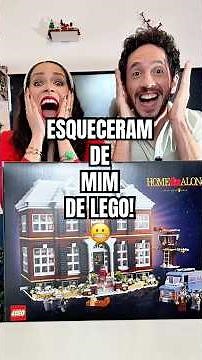 An ICONIC movie with an ICONIC set! We built the HOME ALONE HOUSE out of LEGO!