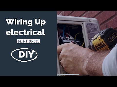 How to wire up Senville Mini Split. Tying the Inside to the Outside.