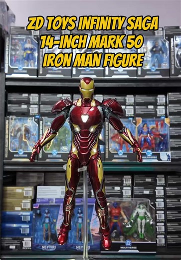 ZD Toys Avengers Infinity War: Mark 50 Iron Man 14 Inch Figure is now available ON HAND for only ₱4,999 each!! 🔥 Send us a message if you’re interested or you may checkout at our website! 📩 You may also visit us at the Collector’s Quest Flagship Store located at: 📍 3/F Shoppesville Greenhills Shopping Center, San Juan City 🕙 Weekdays: 11AM-9PM 🕙 Weekends: 10AM-10PM #CollectorsQuestPH 🔑