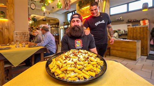 I attempted the biggest pasta challenge in Italy… it was brutal | BeardMeatsFood