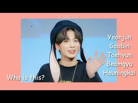 How to recognize TXT members in 3 mins