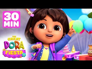 Dora Birthday Parties and Celebrations! #2 🥳 30 Minutes | Nick Jr. - Videos For Kids