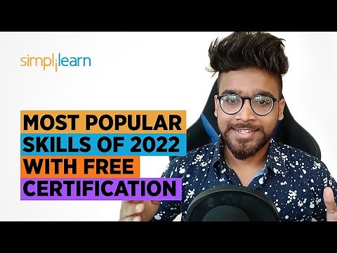 Most Popular Skills Of 2026 With Free Certification | Best IT Certifications For Free | Simplilearn