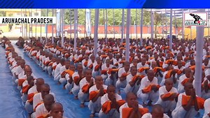 First time in Arunachal Pradesh: 500 mass novice ordination program at Sadhanarama Bana Bihar | Changma Raw