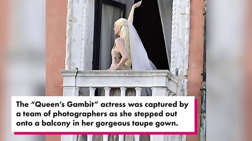 All the details on Anya Taylor-Joy’s unconventional wedding dress