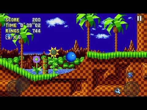 My gameplay with debug Mode in sonic mania