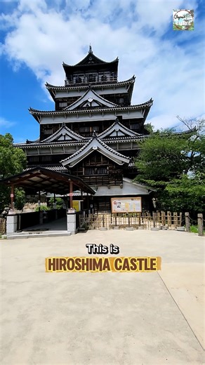 Hiroshima Castle or sometimes called "Carp Castle" located in Hiroshima Ken, Japan ❤️🇯🇵 | Japan Explore