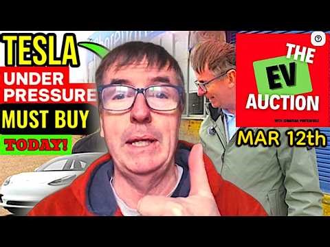 The EV AUCTION March 12th - Tesla Deals You Had To Buy On The Day