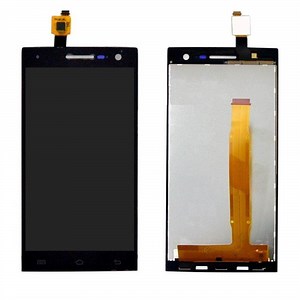 LCD with Touch Screen for XOLO Q1010i - White (display glass combo folder)