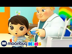 Doctor Song - Stay Healthy! | Lellobee Nursery Rhymes & Baby Songs | Kids Videos | Moonbug