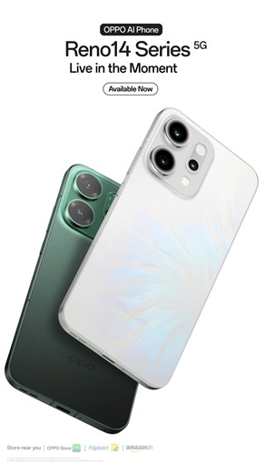 Capture rich 4K 60fps HDR videos on #OPPOReno14Series—from sunrise to action, in wide or telephoto shots. | OPPO