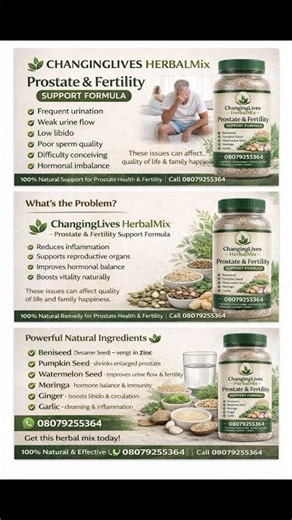 Loading on fresh herbs on powerful natural powder form for fertility energy and prostrate health.