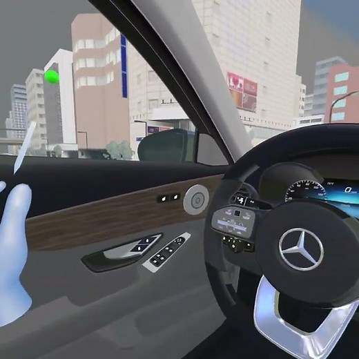 Mercedes Benz C in VR