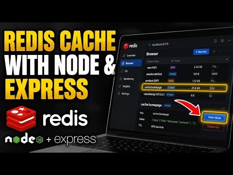 How to setup Redis cache with Node and Express - Full Guide