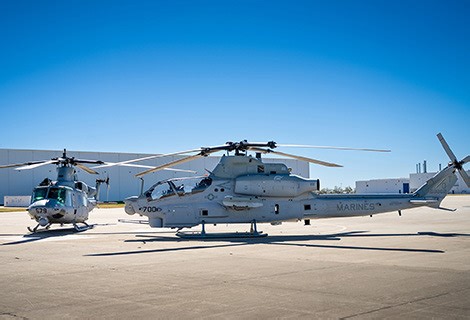 Bell Textron’s Amarillo Assembly Center completes first SPINE upgrades on H-1 aircraft