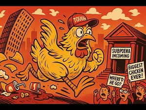 Trump Always Chickens Out (T.A.C.O.) 🐔 | Hilarious Satirical Anthem Roasting Political Cowardice!