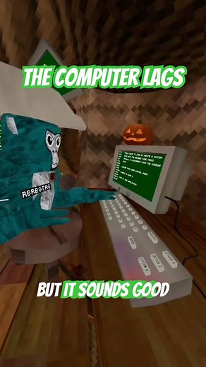 ￼POV:the computer lags but it’s sounds fire 🔥 #gorillatag #viral #shorts