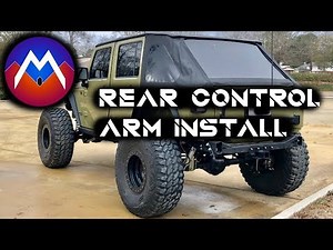 Warden JKU | Final Metal Cloak Control Arms Full Installation