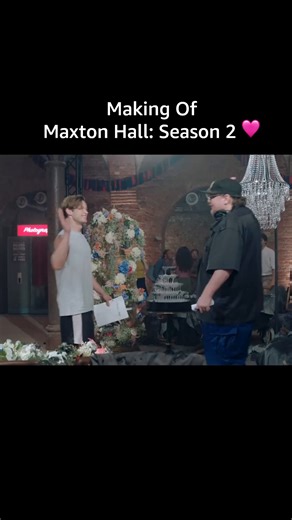 curtain call for a behind-the-scenes look at Maxton Hall ✨ | Amazon Prime Video