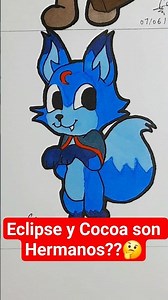 Drawing Eclipse from the game #dandysworld #drawing #shorts #art #youtubeshorts #foryou
