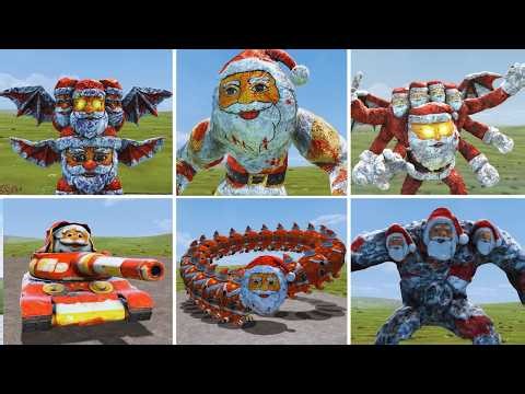 A LOT OF NEW GOO GOO GAGA SANTA MEMES BOSS GOD PHASE 1 in Garry's Mod