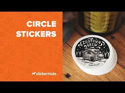 Circle stickers