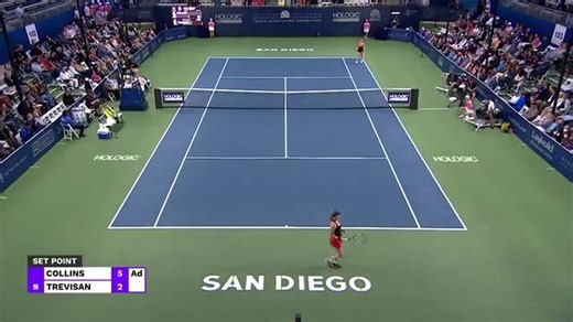 Match Highlights | Danielle Rose Collins vs Martina Trevisan | WTA San Diego Open 2022
