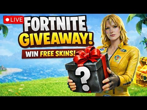 🔴🎁 Fortnite FREE SKINS Giveaway! (LIVE RIGHT NOW) 2 win= 1200 vbucks