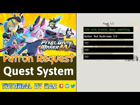 Quest System - Pixel Game Maker MV