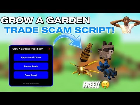 [BEST!🔥] GROW A GARDEN TRADE SCAM SCRIPT! 🪴(WORKING 2025) | PASTEBIN