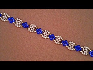 DIY bracelet, beginner pattern// Bracelet gift ideas