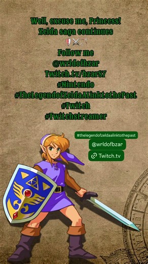 Well, excuse me, Princess! Zelda saga continues🛡️⚔️🏹