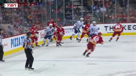 TOR@CGY: McMann scores empty-net goal