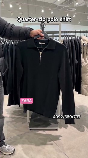 Which ZARA quarter-zip polos are worth buying?