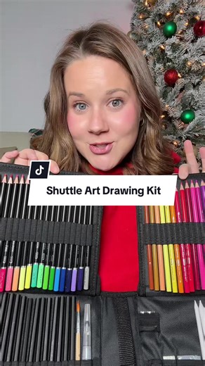 Shuttle Art Drawing Kit! Grab this for the artist in your life!! It comes with everything they need! This will make the perfect Christmas gift this Christmas! @Shuttle Art #shuttleart #superbranddaybfcm #tiktokshopblackfriday #tiktokshopcybermonday #tiktokshopcreatorpicks