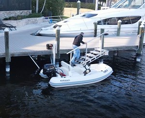 The Ascension Stair Lift │ IMM Quality Boat Lifts