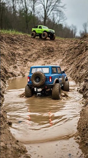 RC Mud Madness! 💨 Epic Off-Road Action! 🌧️🚙
