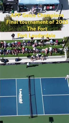 Final APP Pickleball Tournament 2025 — Epic Drone Time-Lapse!