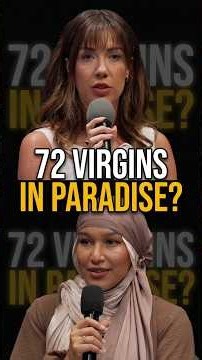 What are MUSLIM WOMEN promised in PARADISE? ‪@drdafshow‬ ‪@Shayla_Perez‬#jesus #apologetics #fyp
