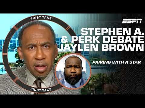 Should teams be wary to pair Brown with a star? Stephen A. & Perk DISAGREE‼️ | First Take